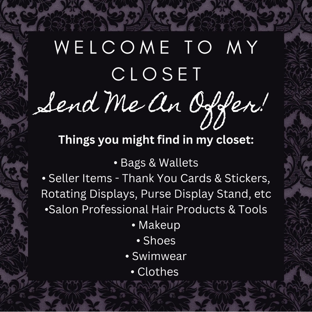 WELCOME TO MY CLOSET! 🖤